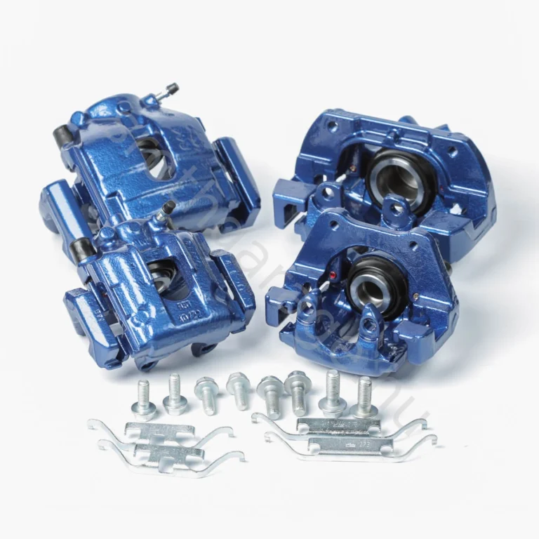 BMW E46 330i 330d nagyfék szett Montecarlo Blau színben