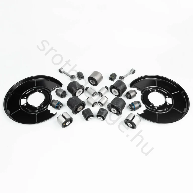 E46 hátsó futómü szilent készlet kiscsapágyas tárcsás banánlengőkarhoz