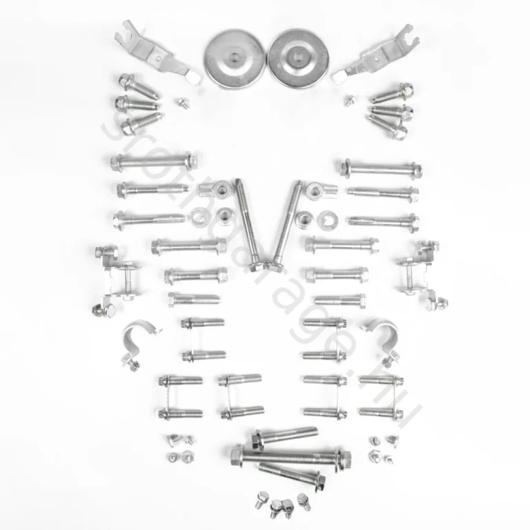 BMW E46 felujított hátsó futómű csavar készlet ezüst